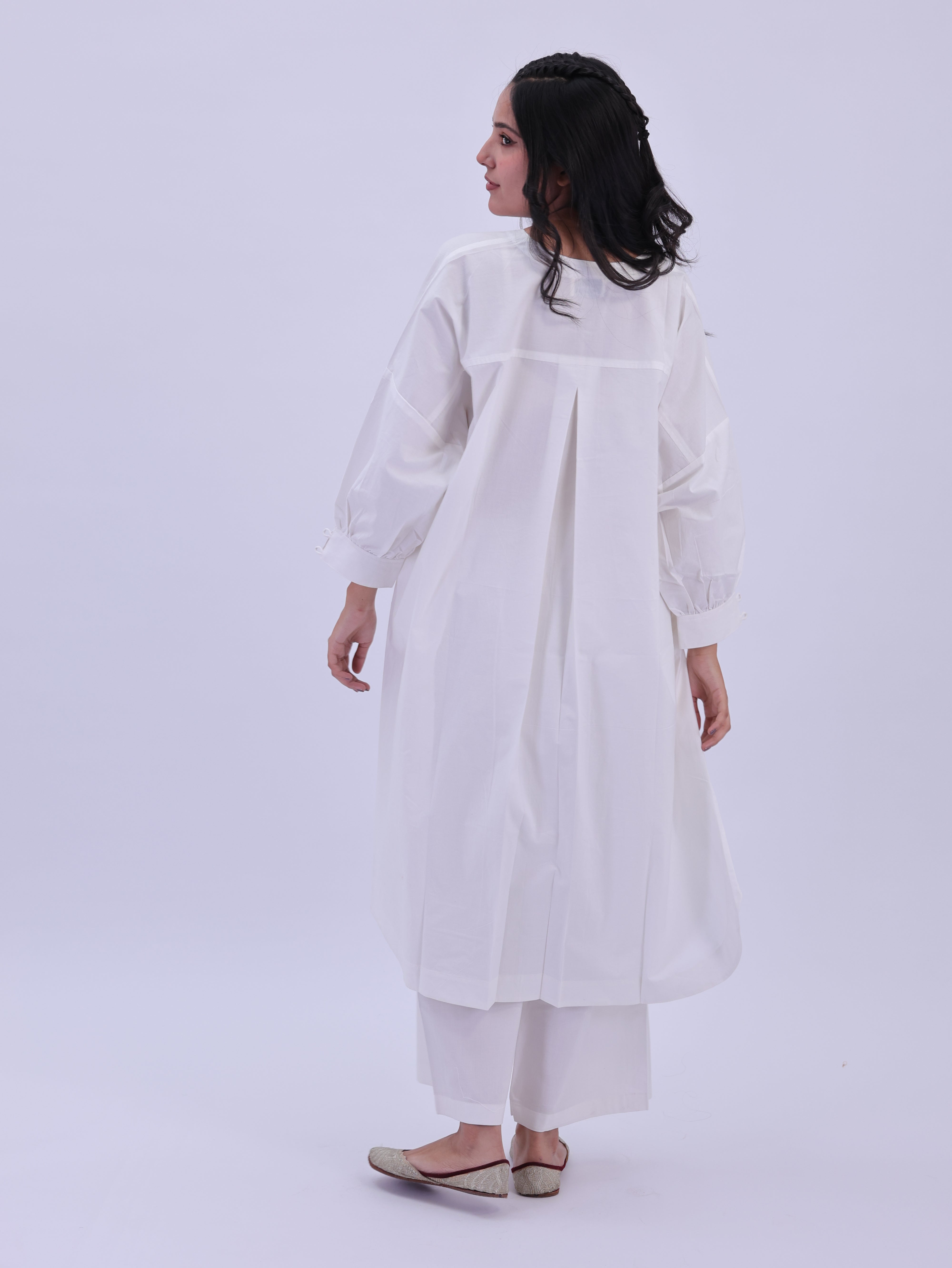 "Not So Basic"  Co-ord Set - White