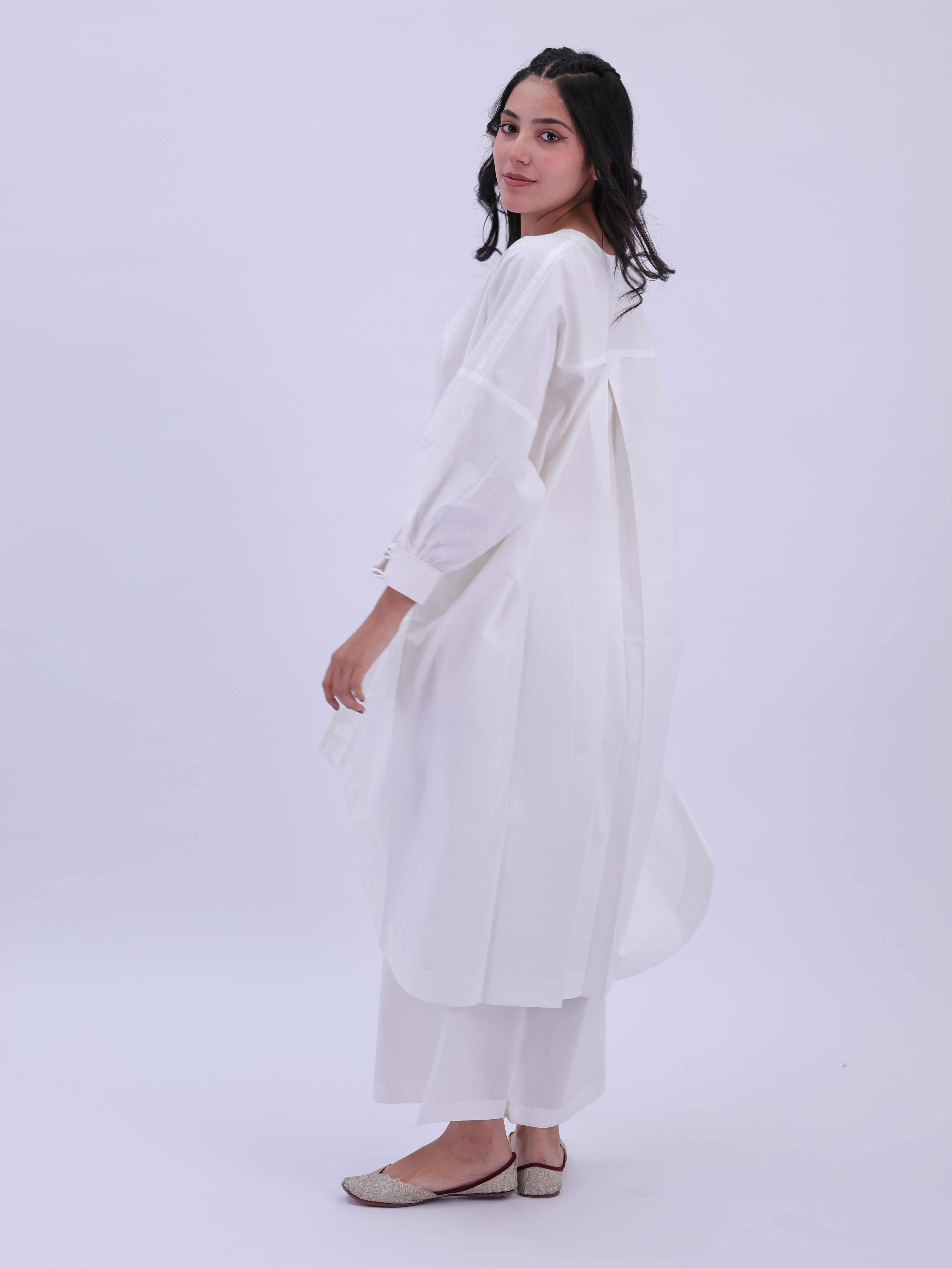 "Not So Basic"  Co-ord Set - White