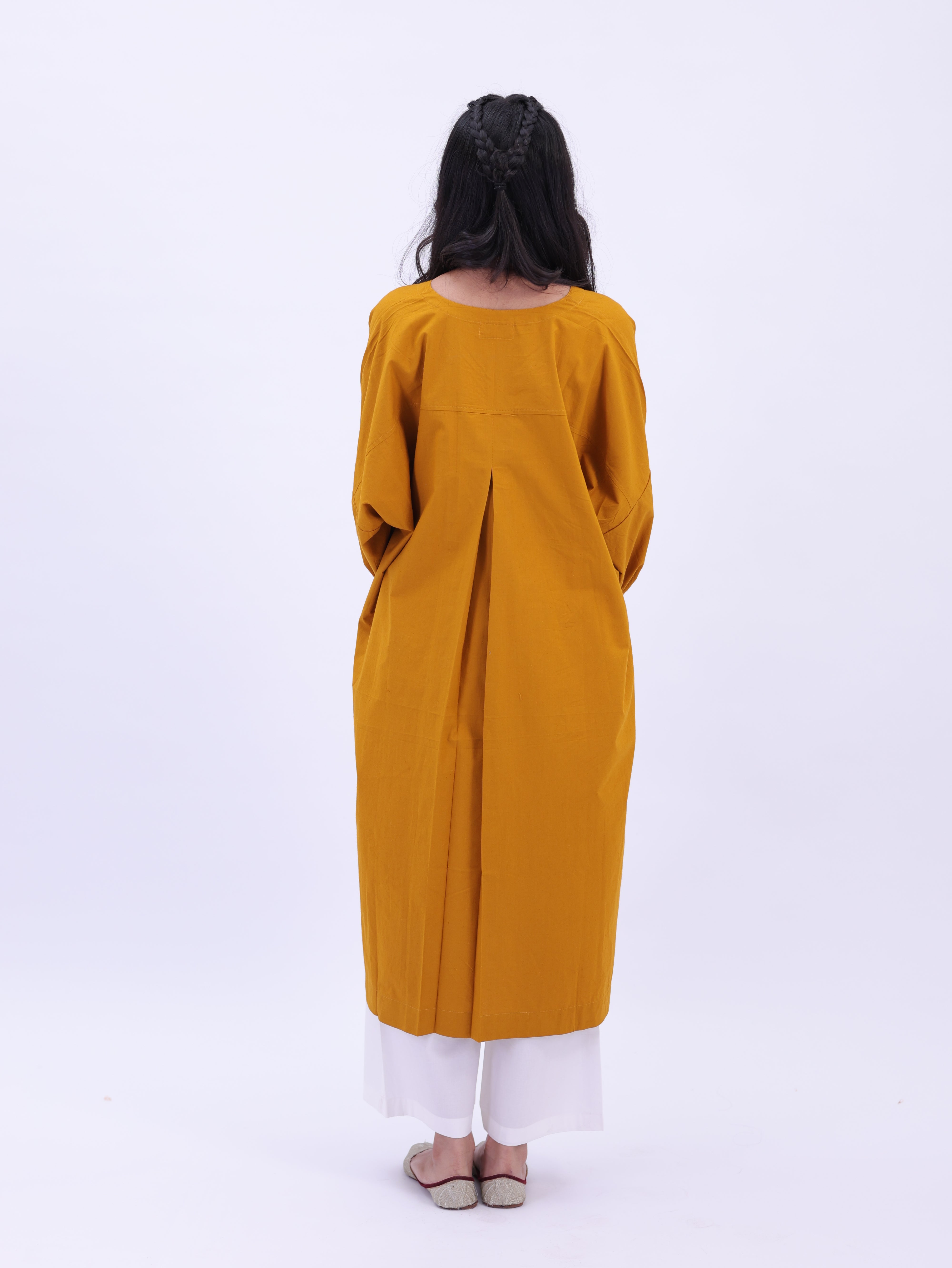 "Not So Basic" Tunic - Mustard Yellow