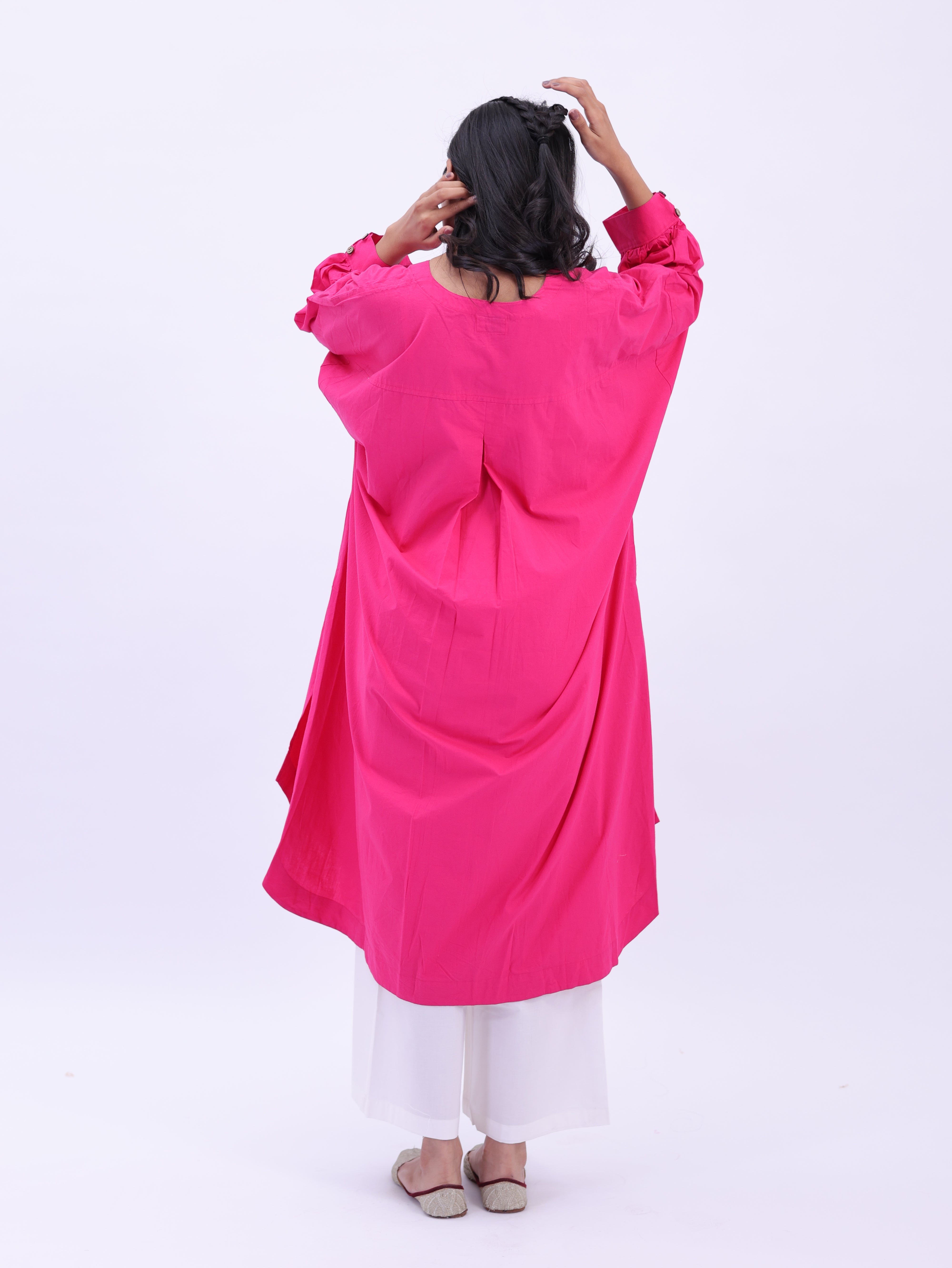 "Not So Basic" Tunic - Rani Pink
