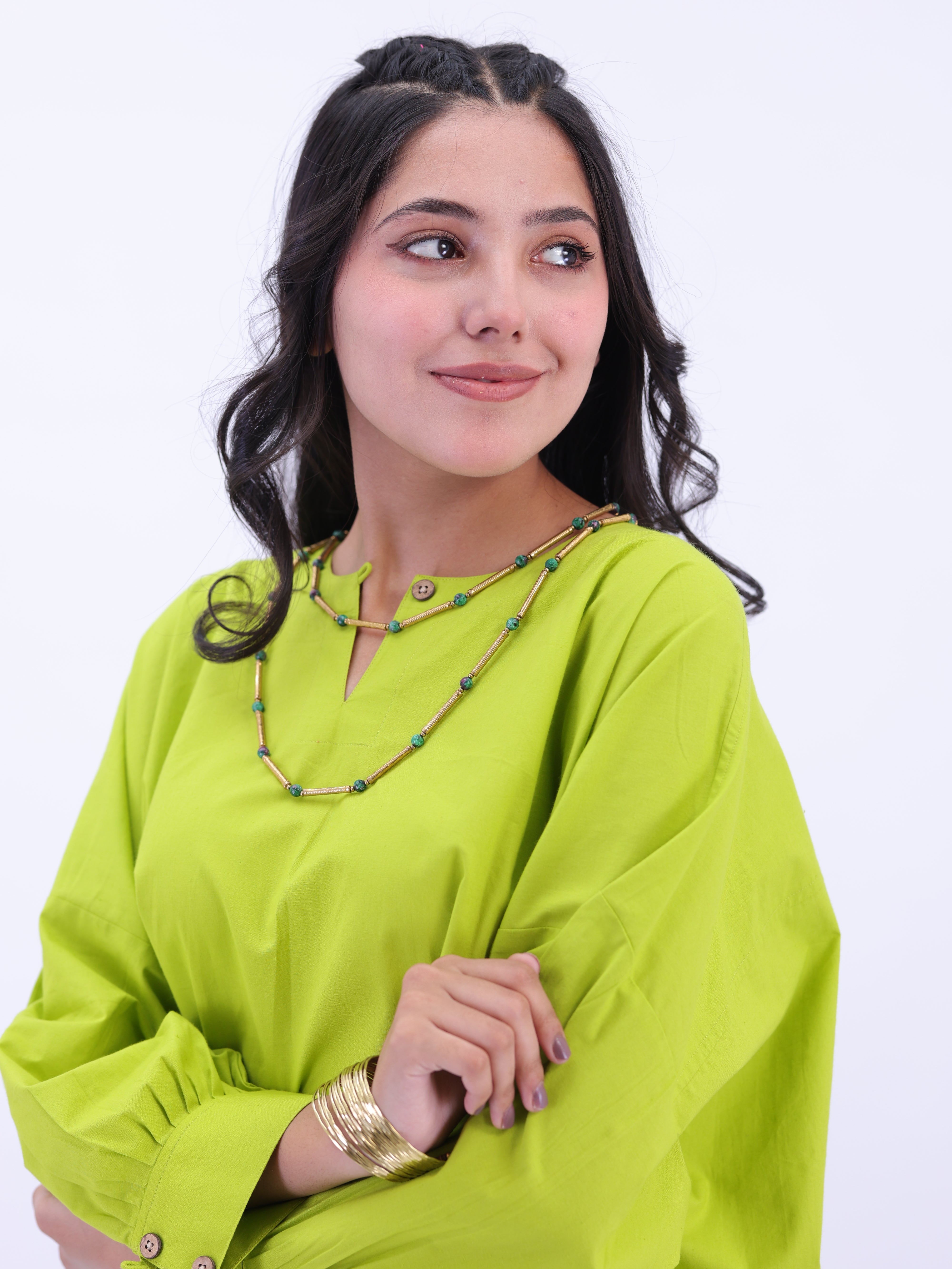 Firoz Boond Neck Chain Golden