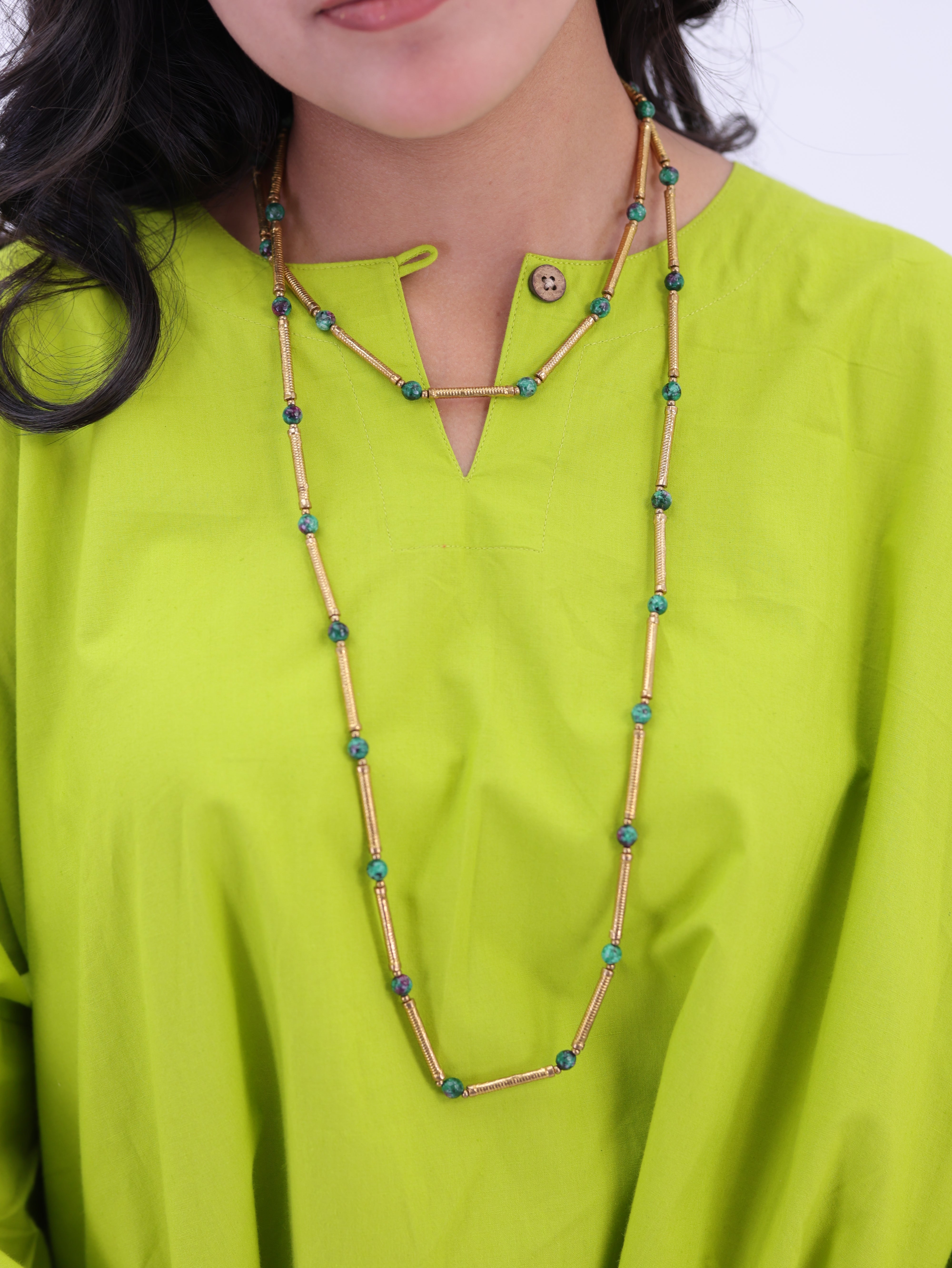 Firoz Boond Neck Chain Golden