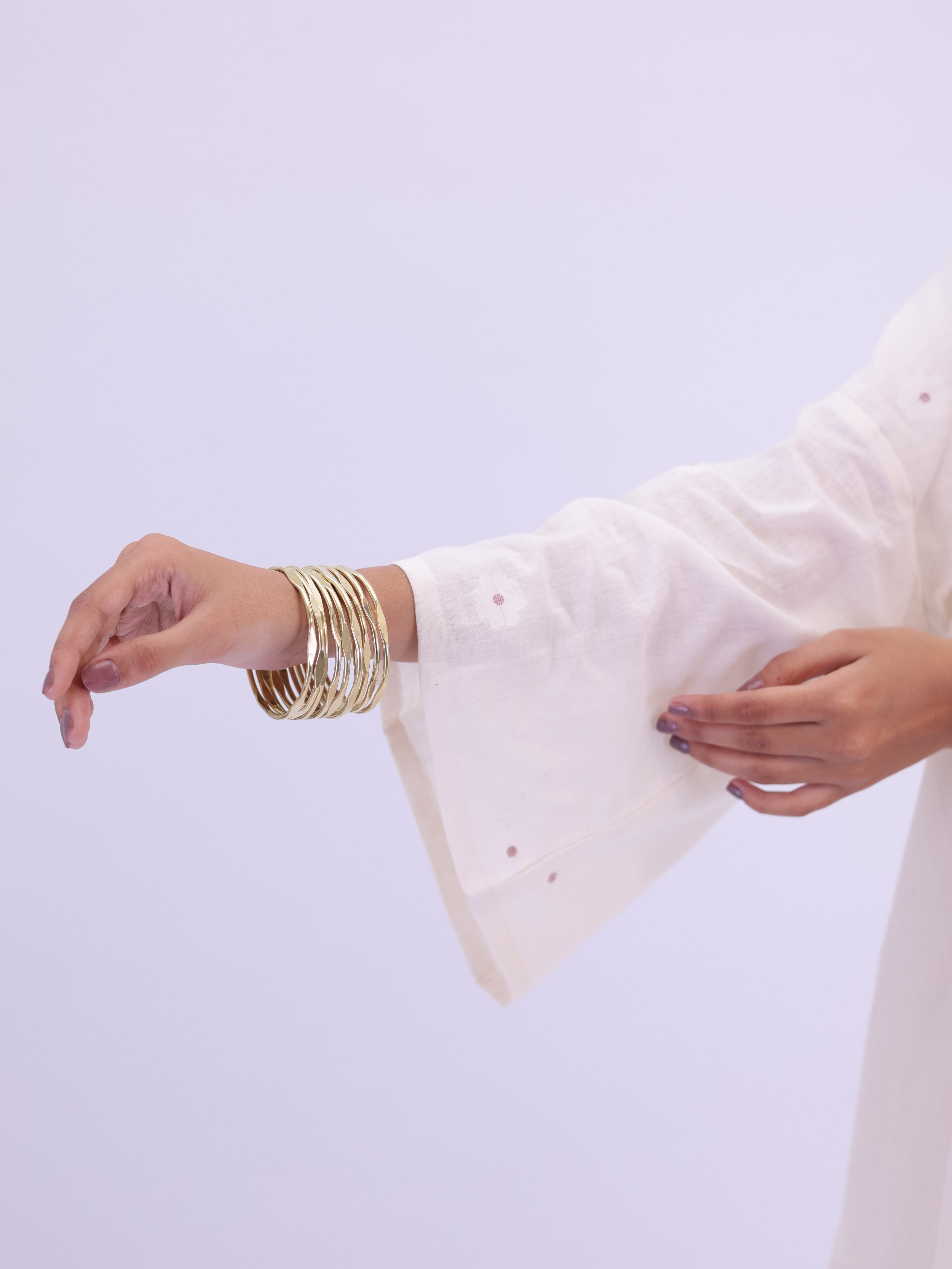 Jehlum Bangles Golden