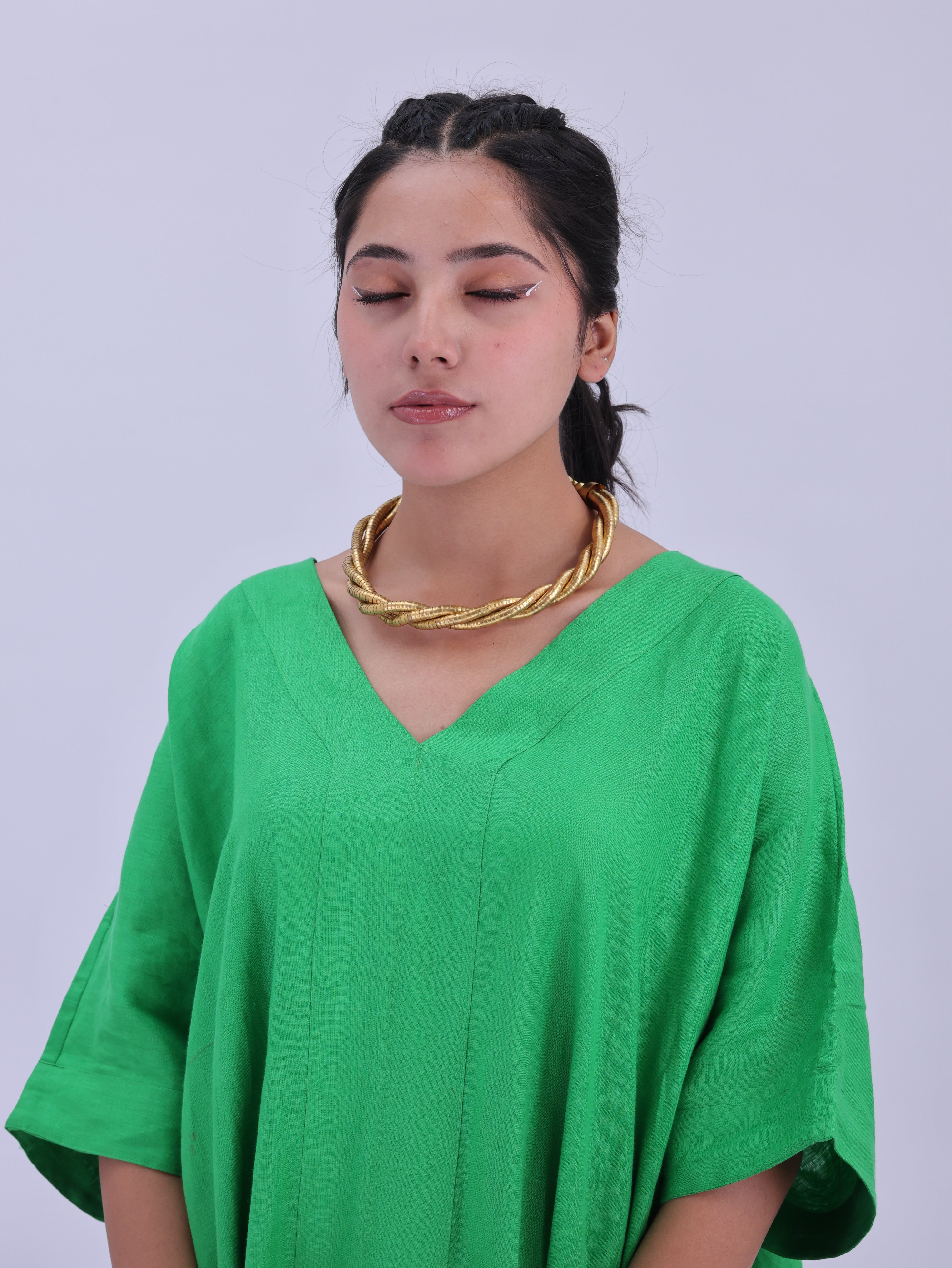 Mawjat Necklace Golden