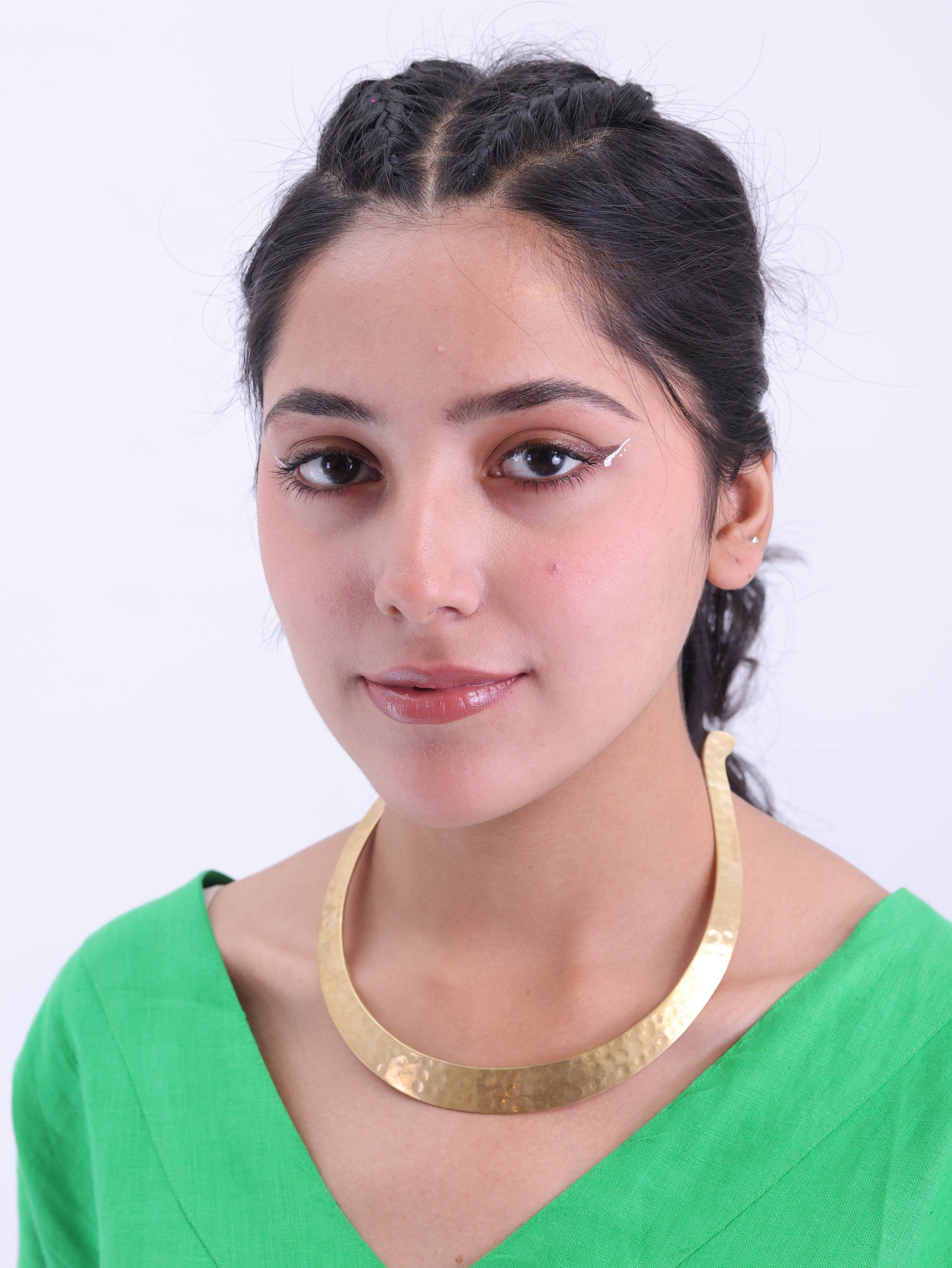 Egyptian Hammered Golden