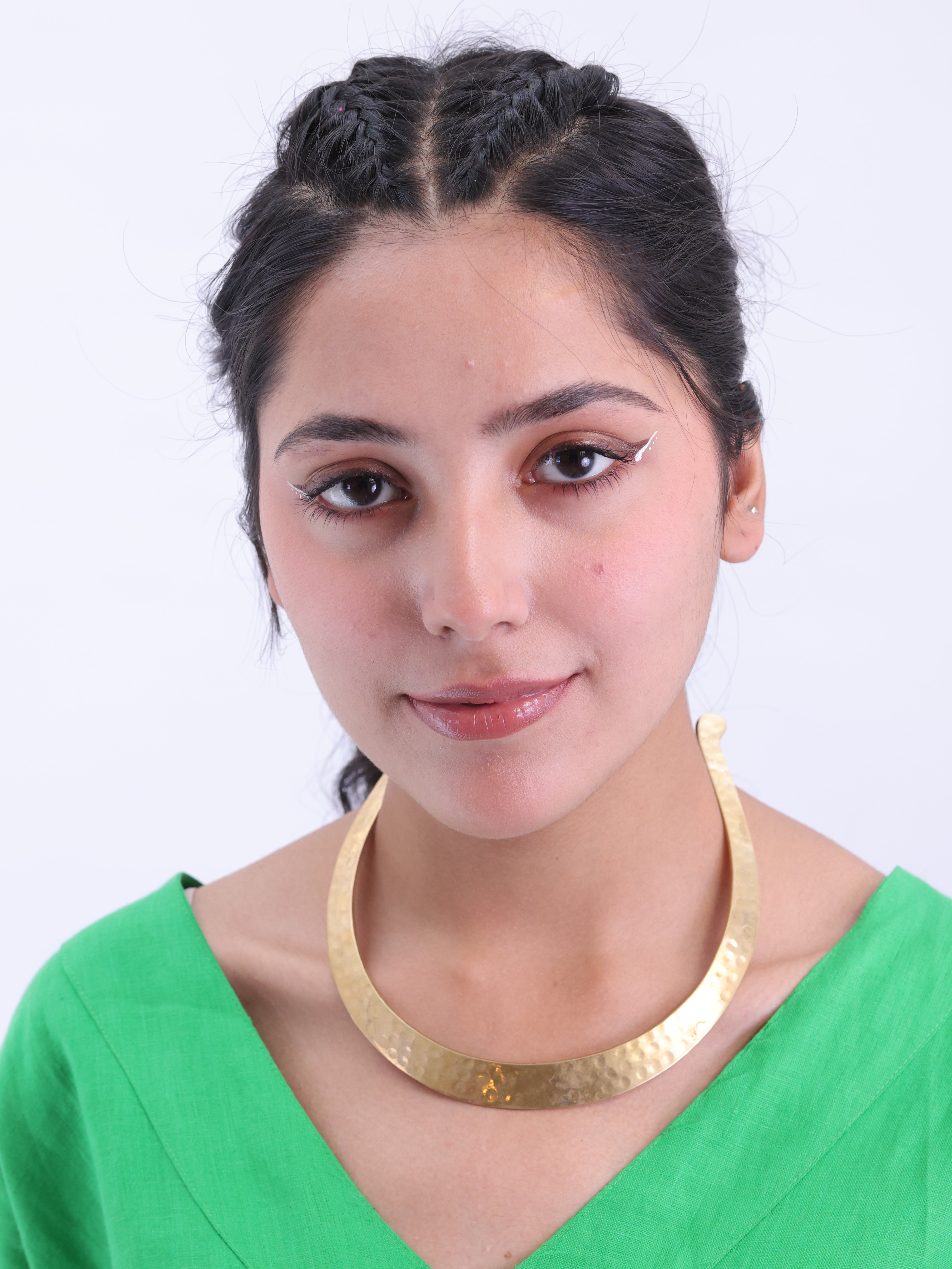 Egyptian Hammered Golden